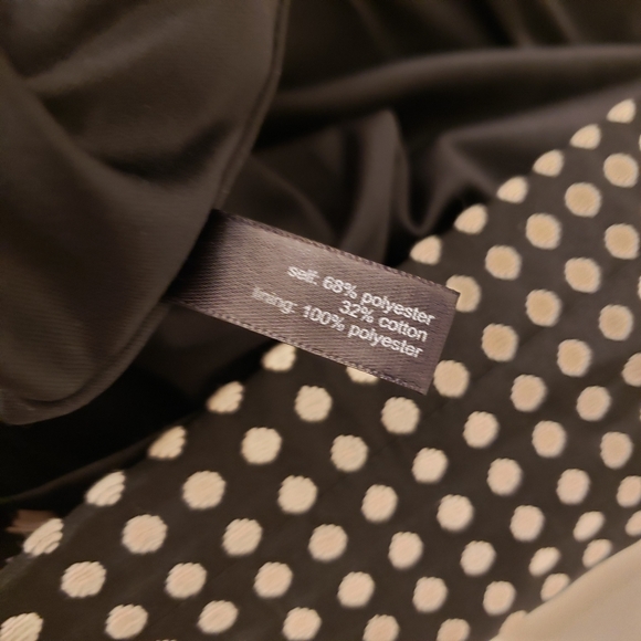 Black and Cream Polka Dot Skirt Size XS by The Limited - Picture 2 of 8